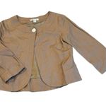 Coldwater Creek 3/$15  linen blend cropped jacket Photo 0