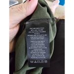 Pilcro NWT  Layered Raw Edges Tank Spaghetti Strap Olive Green Size Small Boho Photo 5