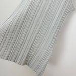 Madewell The Signature Shimmer Knit Cutaway Sweater Tank Ribbed Gray XXS NWT Photo 6