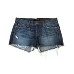 J Brand Cut Off Denim Shortie 2” Shorts Dark Wash Ringer Size 26 Photo 1