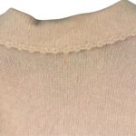 Vtg Kathy Paschalides Knit Wit Angora Knit Sweater Dress Peter Pan Collar Pink Size M Photo 8