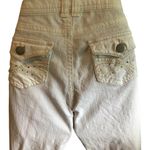 No Boundaries  Cream Button-Fly Jeans Excellent Condition Size 9 Photo 9