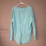 Free People Movement FP Movement Simply Layer Open Back Long Sleeve Top in Blue Glow Women’s Small Photo 8