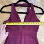 Herve Leger Jada Knee Length Bandage Dress, Beet Red Sz S EUC Photo 8