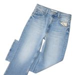 NWT Mother The Scooter Ankle in Don't Be A Square Slouchy Crop Flare Jeans 27 Blue Photo 1