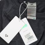 WOMENS BEST Move Seamless Long Sleeve Crop Top Black Medium Athletic Workout Photo 2