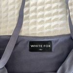 White Fox Boutique White Fox Without A Doubt Mesh Halter Top Steel Blue / Gray XS Photo 6