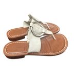 Bernardo  White/Brown  Leather Sandals Photo 2
