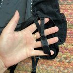 Victoria's Secret  Y2K SATIN MESH SIDE RHINESTONE GARTER SLIP SHOWGIRL COSTUME Photo 2