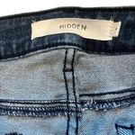 Hidden Distressed/Destroyed Ankle Jeans Blue Size 28 Photo 9