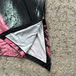 Nanette Lepore  Highland Workout Tank Black Pink Large Photo 6