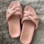 Seychelles  Pink Leather Slide Sandals Women’s 7 Photo 0