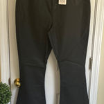 a.n.a  Black Boho, Western, Rave Flare High Rise Pants Photo 0