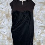 RTA Isabella vinyl minidress size Large Black Photo 0