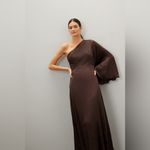 Sachin + Babi  Keely Gown Brown Photo 8