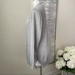 Verve Ami  Women’s Silver Open Front Cardigan Size L Photo 5