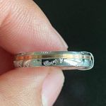 4mm pink crystal Love You woman ring size 9 Photo 3