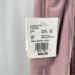 NWT DB Studio V Neck Draped Jersey Slit Maxi Dress in Dusty Rose Size 0 Pink Photo 2