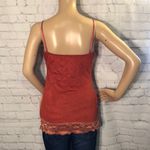 Maurice's Lacy Orange Tank Top Small Photo 4