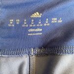 Adidas  Climalite Blue Cropped Leggings Medium Photo 4