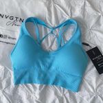 NVGTN Aqua Galaxy Ribbed Seamless Bra Size small Photo 0