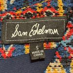 Sam Edelman Aztec Metallic Textured Crop Tank Top Sleeveless Small Photo 3