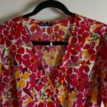 PRETTYGARDEN Women's Summer Wrap Maxi Dress Casual Boho Floral size X Photo 4