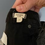 Madewell  Rigid Denim A-Line Skirt Black 29‎ Photo 2