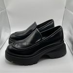 Michael Kors NWOB  Women's Shoes Shiloh Leather Loafer Black Chunky Sole 9.5M Photo 0