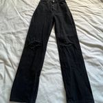 Aritzia denim forum the Joni high rise loose 29L fit black jeans 25 Photo 5