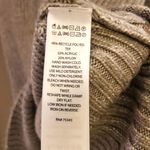 Cupcakes and Cashmere Ribbed Quarter Zip Up Sweater Dress Brown Medium Photo 5