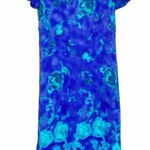 Dress Barn Vintage  blue floral maxi dress Photo 0