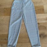Nasty Gal - Turn Up pants in Gray Check Photo 0