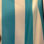 Michael Kors blue and white striped Tote Photo 3