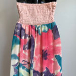 Reverse  Maxi Dress Size M Multi-color fairy Floral‎ Sequin Photo 6