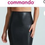 Commando Faux leather side slit skirt sz XL Photo 4