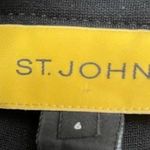 St. John Yellow Label Alek Dress Pants 6 Black Office Career Luxury Professional Photo 2