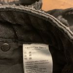 American Eagle  Mom Shorts 00 Black Distressed Ripped Cutoff Photo 1