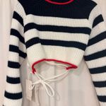 Commence  striped cropped sweater Photo 0