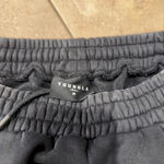 YoungLA Heavyweight Oversized Sweatsuit Hoodie L + Joggers M Vintage Wash Black Size large top medium bottom Photo 4