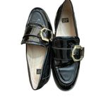 Louise et Cie  Women's Black Patent Leather Slip On Loafer Shoes Size 11 Photo 5