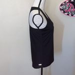 Danskin Now semi fitted XS black mesh athletic tank top Photo 1