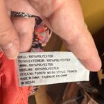 Anthropologie  Tulle Pink Brown Abstract Floral Sleeveless Mini Dress Sz Medium Photo 5