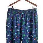 Christmas PJs Set Women 1X Red Long Sleeve Holiday Novelty Print Lounge Festive Size XL Photo 5