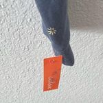 Colsie Blue Floral Crop Top Sweatshirt NWT Size Medium Photo 6