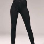 Abercrombie & Fitch Ultra High-rise Jean Legging in black- 24/00 Photo 4