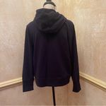 Tommy Hilfiger  Women's French Terry Hoodie Full Zip Dark Blue Navy Sz L Photo 5