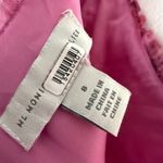 ML Monique Lhuillier Pink Tulle Pleated Sleeveless Cocktail Midi Dress 8 Photo 14