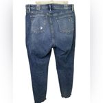 Loft Blue Ankle Jeans with Distressed Hem size 14 Photo 1