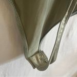 EXPRESS Body Contour Green Bodysuit Womens Size Small Ruching One Piece Feminine Photo 5